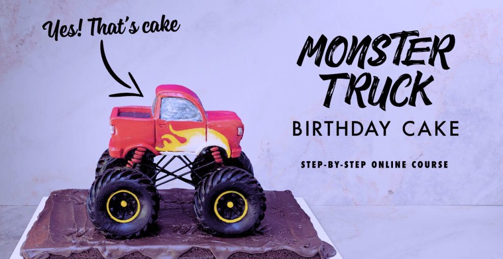 Monster Truck Cake 1 Monster Truck Cake