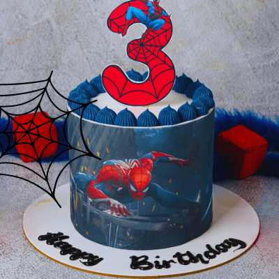 Spiderman Cake Spiderman Cake