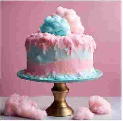 cotton candy cake Cotton Candy Cake