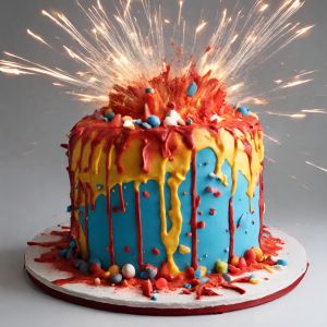 Explosion Cake