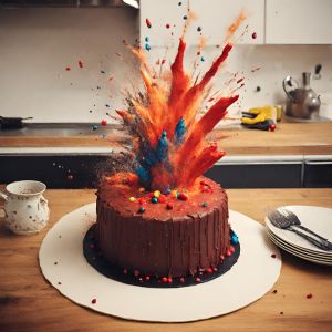 Explosion Cake2 Explosion Cake