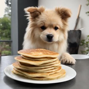 Fluffy Dog Pancakes
